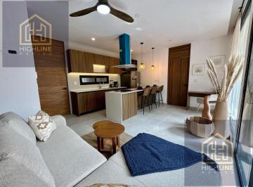 Departamento · 74m² · 2 Recámaras · 1 Estacionamiento · Departamento 2 Recámaras Lock - Off con Plunge Pool en Tulum. Entrega Inmediata. Rooftop, Cowork, Gym.