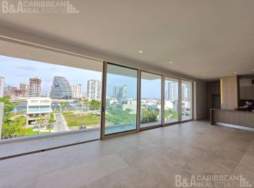 Departamento · 280m² · 4 Recámaras · 2 Estacionamientos · Departamento en Renta en Alba, Puerto Cancún