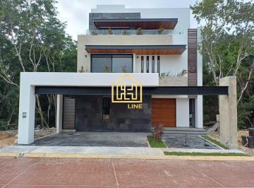 Casa · 226m² · 5 Recámaras · 1 Estacionamiento · Casa en Venta en Residencial Cancun/alta Plusvalía/exclusividad en Cada Espacio/5 Recámaras/