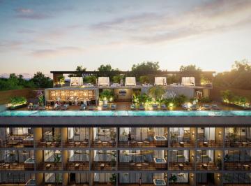 Departamento · 70m² · 2 Recámaras · Condo Hotel Boutique en El Corazón de Playa del Carmen: 2 Recs. con Jacuzzi