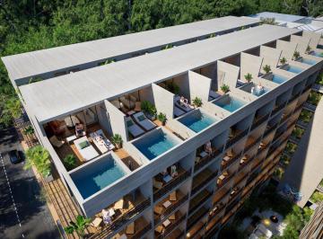 Departamento · 72m² · 2 Recámaras · Wellness Living & Condo Hotel Boutique: PH 2 Recs, Lock Off y Plunge Pool