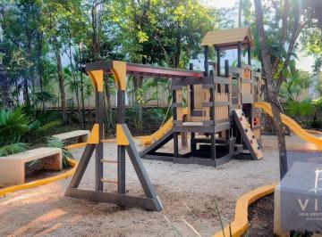 Casa de 3 habitaciones, Solidaridad · Casa La Joya Marfil Amueblada