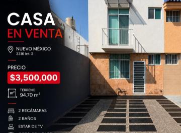 Casa · 94m² · 2 Recámaras · 2 Estacionamientos · Casa en Nuevo México