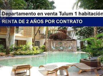 15% de Enganche · Departamento en Venta Tulum - 1 Habitación 1 Baño
