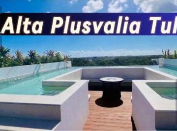 Departamento · 115m² · 2 Recámaras · 1 Estacionamiento · Departamento Lock - Off en Venta en La Veleta, Tulum | 2 Recámaras con Alberca Privada