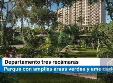 Departamento · 103m² · 3 Recámaras · 1 Estacionamiento · Departamento en Venta Cancun