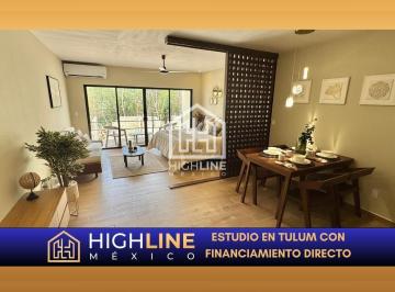 Entrega inmediata · Estudio en Venta en Tulum con Financiamiento 12 Meses y Club Playa