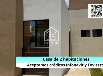 Casa · 44m² · 2 Recámaras · 1 Estacionamiento · Casa en Venta en Cancún de 2 Habitaciones con Alberca, Infonavit y Fovissste