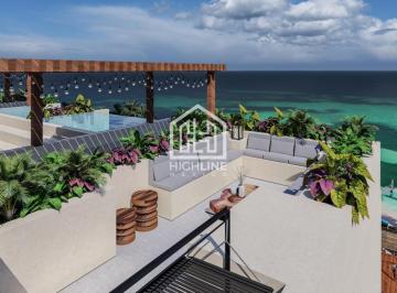 Departamento · 51ha · 1 Recámara · 1 Estacionamiento · Departamento en Venta en Primera Línea de Mar, Equipado y Amueblado en Mahahual.