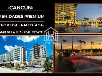 Departamento · 116m² · 3 Recámaras · 2 Estacionamientos · Oportunidad de Inversión. Departamento 3 Recámaras con Balcón. Cancún, Zona Sur. Amenidades Premium.