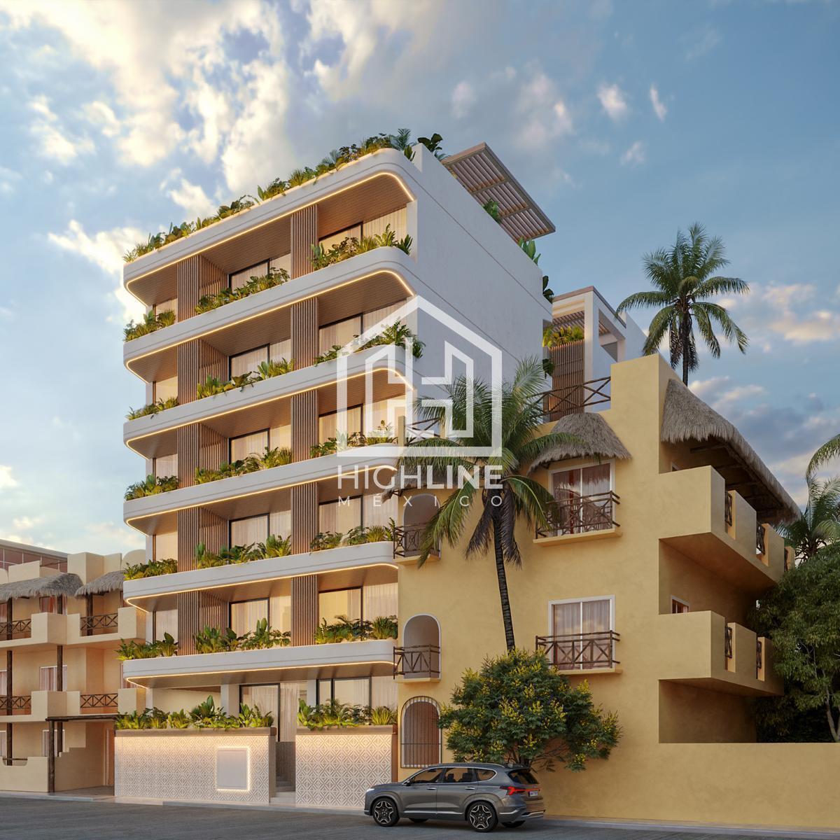 Studio with Balcony in Playa del Carmen, Just 3 Minutes from the Sea — Ideal for Vacation Rentals.