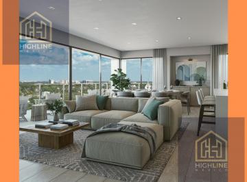 Departamento · 77m² · 1 Recámara · 1 Estacionamiento · Departamento de 1 Habitación con Balcón. Cancún Centro. Rooftop, Skybar, Alberca. Ideal Para Airbnb