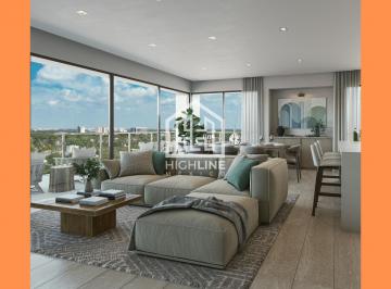 Departamento · 77m² · 1 Recámara · 1 Estacionamiento · Departamento de 1 Habitación con Balcón. Cancún Centro. Rooftop, Skybar, Alberca. Ideal Para Airbnb