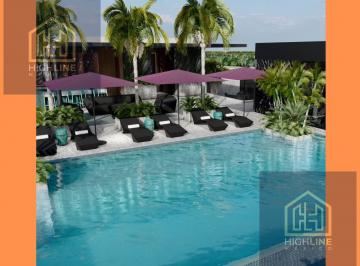 Departamento · 62m² · 1 Recámara · 1 Estacionamiento · Departamento Tipo Loft con Balcón en Playa del Carmen. Rooftop, Alberca, Gym. Entrega Dic 2025
