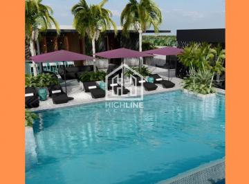 Departamento · 62m² · 1 Recámara · 1 Estacionamiento · Departamento Tipo Loft con Balcón en Playa del Carmen. Rooftop, Alberca, Gym. Entrega Dic 2025
