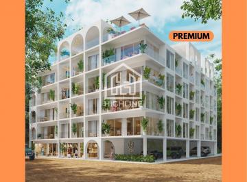 Departamento · 82m² · 2 Recámaras · 1 Estacionamiento · Departamento 2 Habitaciones y Balcón. Amueblado y Equipado en Tulum. Skybar, Jacuzzi. Preventa.