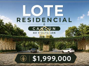 Terreno / Lote · 205m² · Oportunidad de Inversión. Lote Residencial en Cancún, Zona Sur. Amenidades Premium. Preventa.