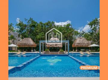 Departamento · 168m² · 1 Recámara · 1 Estacionamiento · Penthouse en Puerto Morelos, Más de 30 Amenidades. Entrega Inmediata. Ideal Para Airbnb.