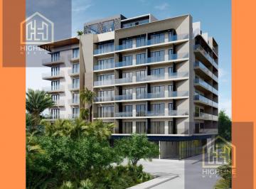 Departamento · 144m² · 2 Recámaras · 2 Estacionamientos · Departamento 2 Recámaras con Balcón en Playa del Carmen. Rooftop, Alberca, Gym. Ideal Para Airbnb