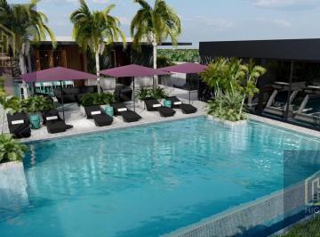 Departamento · 55m² · 1 Recámara · 1 Estacionamiento · Loft con Balcón en Venta. Playa del Carmen. Alberca, Gym, Cowork. Ideal Para Renta Vacacional.