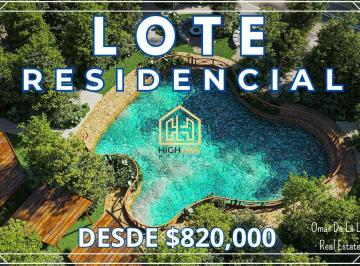 Terreno / Lote · 200m² · Oportunidad de Inversión. Lote Residencial Listo Para Esriturar. Puerto Morelos, Ruta de Los Cenotes.
