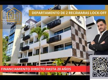 ENTREGA INMEDIATA · Departamento de 2 Recámaras Lock - Off. Plungepool Privada. Financiamiento Directo. Entrega Inmediata.