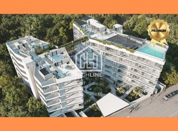 Departamento · 89m² · 2 Recámaras · 1 Estacionamiento · Departamento de 2 Recámaras con Terraza en Playa del Carmen. Rooftop, Alberca, Petpark.