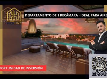 Departamento · 34m² · 1 Recámara · Departamento de 1 Recámara en Venta. Entrega Dic. 2027. Rooftop, Alberca, Coworking