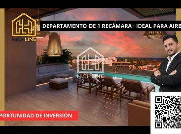 Departamento · 34m² · 1 Recámara · Departamento de 1 Recámara en Venta. Entrega Dic. 2027. Rooftop, Alberca, Coworking