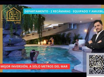 IDEAL PARA AIRBNB · Departamento 2 Recámaras Lock Off con Jacuzzi y Alberca Privada, Equipado y Amoblado. Tulum. Prevent