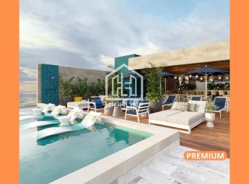 Departamento · 41m² · 1 Recámara · 1 Estacionamiento · Departamento Tipo Estudio con Balcón en Venta. Playa del Carmen. Alberca, Gym, Jacuzzi.