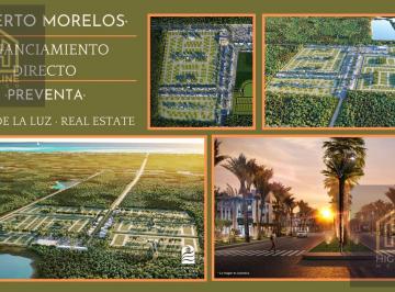 Terreno / Lote · 1246m² · Inversionistas! Terreno Multifamiliar Premium Puerto Morelos. Financiamiento Directo. Entrega 2029.
