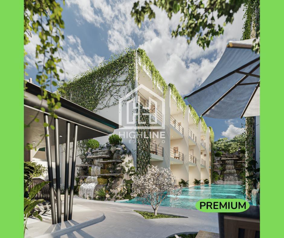 Studio with Balcony for Sale – Tulum Region 15, with Swimming Pool – Ideal for Airbnb