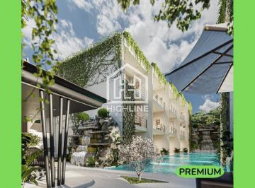 Departamento · 50m² · 1 Recámara · 1 Estacionamiento · Estudio con Balcón en Venta. Tulum Región 15. con Alberca. Ideal Para Airbnb