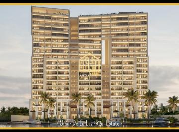Departamento · 213m² · 3 Recámaras · 2 Estacionamientos · Penthouse de 3 Recámaras, Terraza, Muelle, Vista Al Mar y Laguna. Puerto Cancún. Lujo y Exclusividad