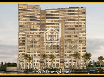 Departamento · 213m² · 3 Recámaras · 2 Estacionamientos · Penthouse de 3 Recámaras, Terraza, Muelle, Vista Al Mar y Laguna. Puerto Cancún. Lujo y Exclusividad