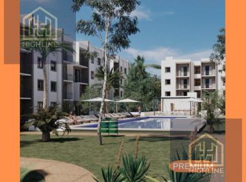 Departamento · 87m² · 2 Recámaras · 2 Estacionamientos · Departamento 2 Recámaras con Terraza en Cancún, Zona Sur. Alberca, Asadores, Gym. Preventa.
