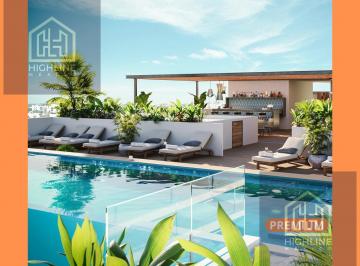 Departamento · 43m² · 1 Recámara · 1 Estacionamiento · Departamento de 1 Recámara en Venta. Playa del Carmen. Gimnasio y Rooftop con Alberca. Preventa.