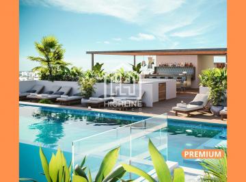 Departamento · 43m² · 1 Recámara · 1 Estacionamiento · Departamento de 1 Recámara en Venta. Playa del Carmen. Gimnasio y Rooftop con Alberca. Preventa.