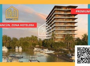 Departamento · 239m² · 3 Recámaras · 2 Estacionamientos · Oportunidad de Inversión. Departamento en Zona Hotelera de Cancún. Exclusividad y Lujo. Preventa.