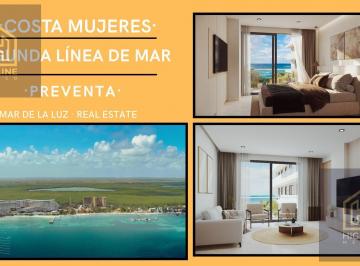 Departamento · 177m² · 3 Recámaras · 2 Estacionamientos · Departamento 3 Recámaras a Precio de Lanzamiento en Costa Mujeres, La Nueva Zona Hotelera de Cancún.