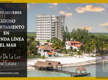Departamento · 112m² · 2 Recámaras · 2 Estacionamientos · Exclusivo Departamento de 2 Recámaras en Segunda Línea del Mar. Costa Mujeres. Entrega Inmediata.