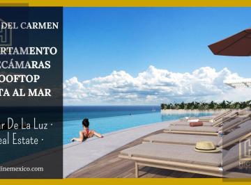 Departamento · 83m² · 2 Recámaras · 1 Estacionamiento · Departamento de 2 Recámaras. Rooftop con Vista Al Mar. Preventa. Playa del Carmen.