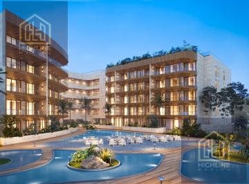 Departamento · 134m² · 2 Recámaras · 2 Estacionamientos · Invierte en Departamento 2 Recámaras con Balcón en Puerto Cancún. Alberca, Jacuzzi, Gym. Preventa.