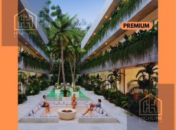 Departamento · 60m² · 2 Recámaras · 2 Estacionamientos · Departamento 2 Habitaciones Lock - Off en Tulum. 15 % Enganche. Ideal Para Renta Vacacional