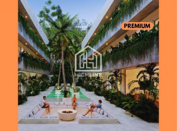 Departamento · 60m² · 2 Recámaras · 2 Estacionamientos · Departamento 2 Habitaciones Lock - Off en Tulum. 15 % Enganche. Ideal Para Renta Vacacional