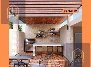 Departamento · 38m² · 1 Recámara · 1 Estacionamiento · Departartamento 1 Recámara con Terraza, Amueblado y Equipado. Playa del Carmen. Rooftop Vista Al Mar