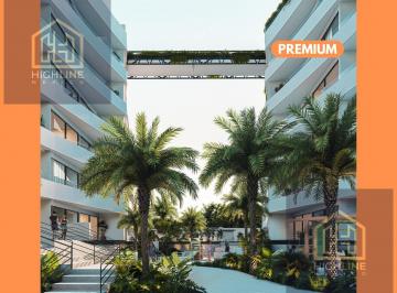 Departamento · 89m² · 2 Recámaras · 2 Estacionamientos · Departamento 2 Habitacines con Terraza. Playa del Carmen. Alberca, Rooftop. Petpark.