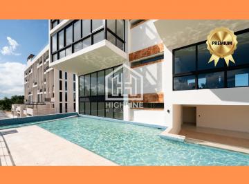 Departamento · 282m² · 3 Recámaras · 3 Estacionamientos · Town House 3 Habitaciones con Terraza en Cancún, Zona Sur. Alberca, Gym, Coworking. Entrega Inmediata