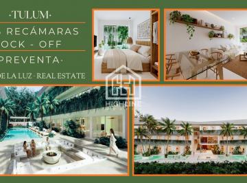Departamento · 60m² · 2 Recámaras · 1 Estacionamiento · Oportunidad en Tulum. Departamento de 2 Recámaras "Lock Off". Preventa.